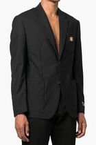 Single Breasted Wool Blend Jacket