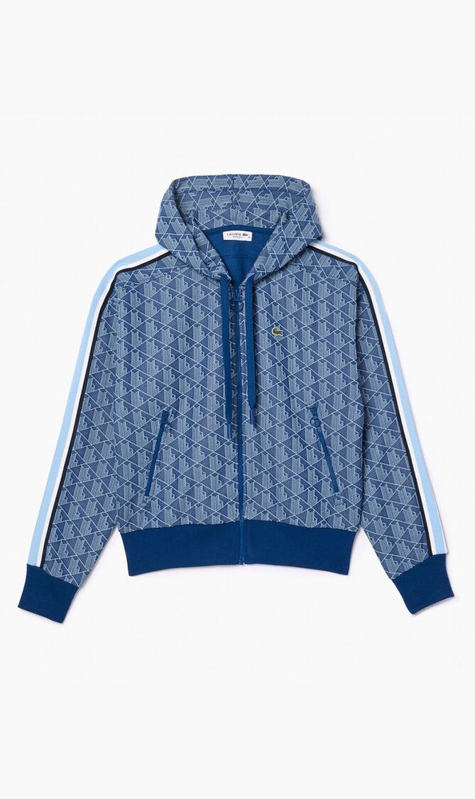 Jacquard Monogram Hoodie