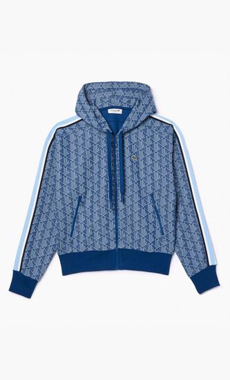 Jacquard Monogram Hoodie