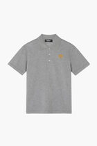 POLO PIQUET + OUTLINE MEDUSA EMBROIDERY