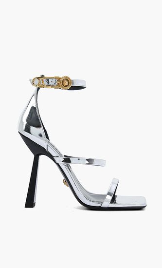 Fendace Embellished Satin Heels