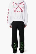 MOON CAM ARROW SWEATPANTS BLACK GREEN