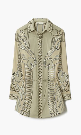 PRINT BRIDGETTE COTTON TUNIC