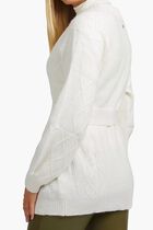 Cable Knit Wool Blend Cardigan Cable Knit Wool Blend Cardigan