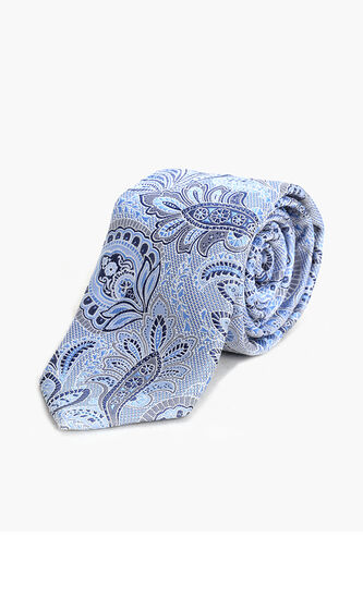 ربطة عنق من الحرير بنقشة بيزلي