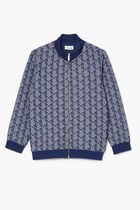 High Neck Zip-Up Paris Monogram Sweatshirt High Neck Zip-Up Paris Monogram Sweatshirt