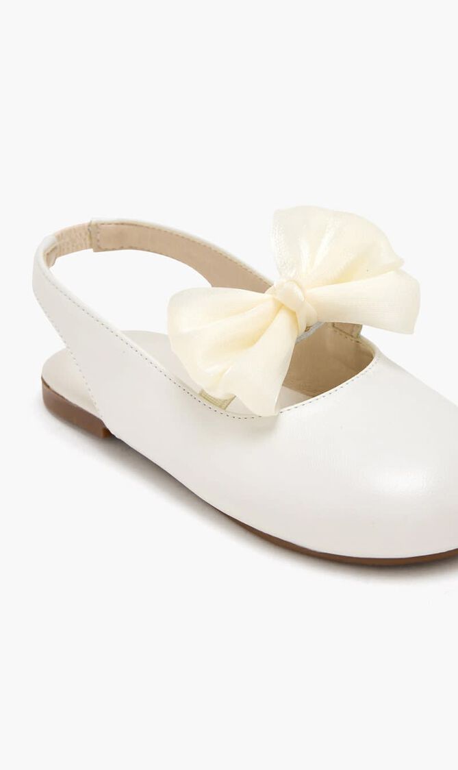 Bow Slingback Flats