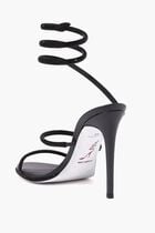 CLEO - BLACK SATIN-LAMBJET STRASS