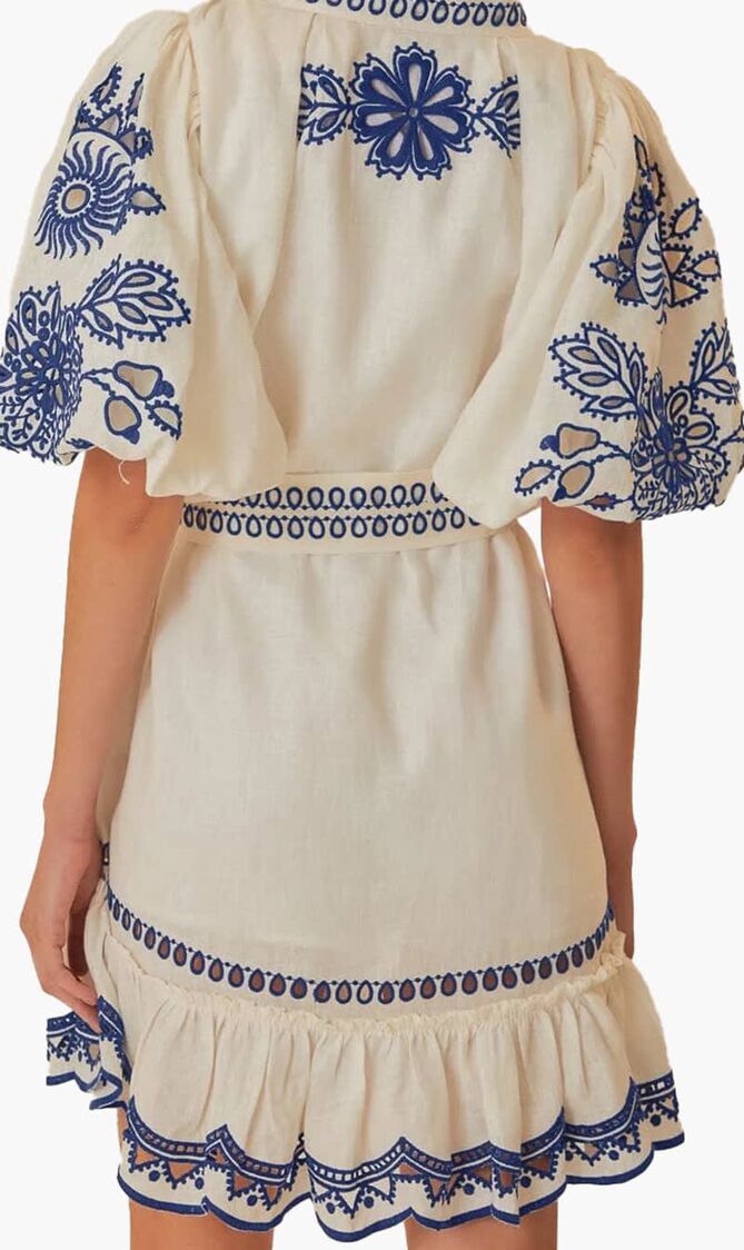 Short Sleve Mini Dress