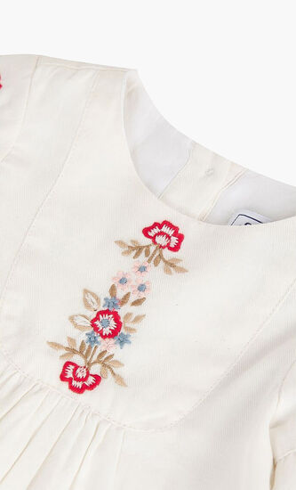 Floral Embroidered Dress