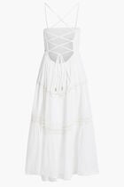 SL LACE UP LONG SAFA DRESS SL LACE UP LONG SAFA DRESS