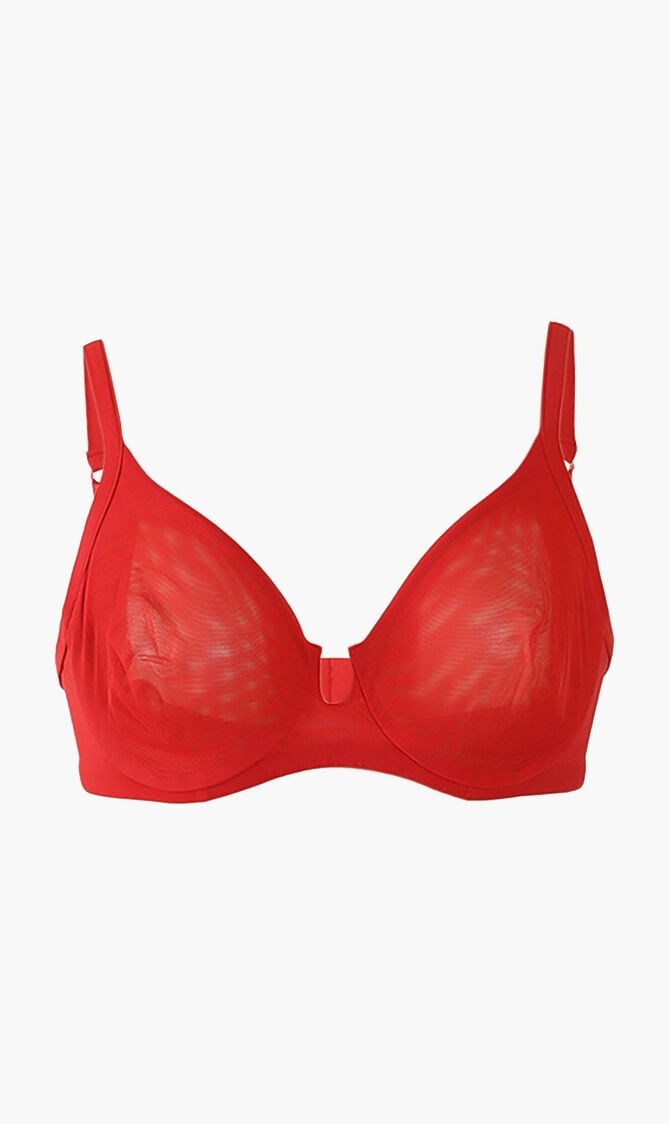 حمالة صدر تاون من القماش الشبكي بسلك سفلي