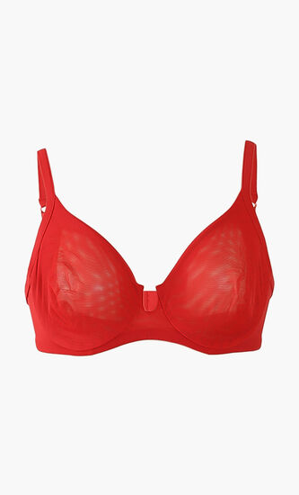 Town Mesh Underwire Bra