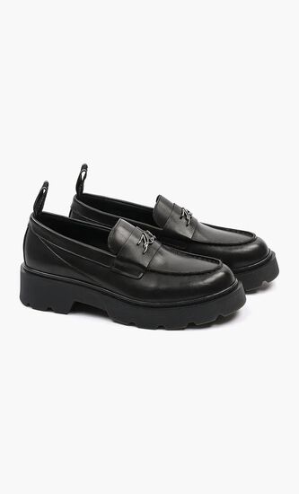 Chain Detail Loafers