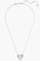 Matrix Mixed Cut Heart Necklace