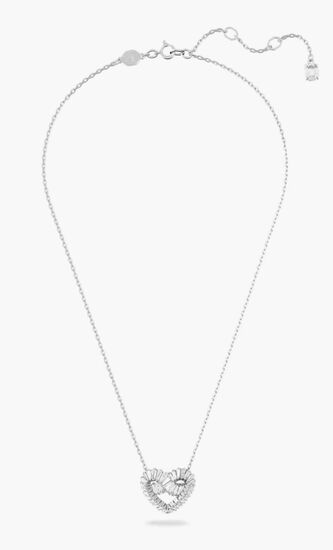 Matrix Mixed Cut Heart Necklace