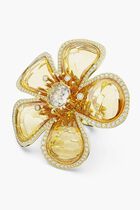 SJC FLORERE RING L YEL/GOS 52 MM