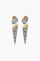 Round Cut Shell Earrings