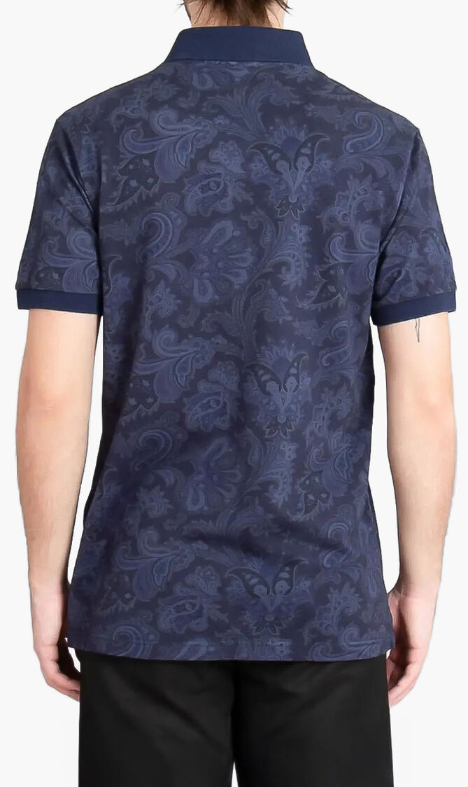 Roma Paisley Polo Shirt