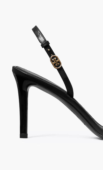 DOUBLE T BUCKLE HEEL SANDAL 85MM