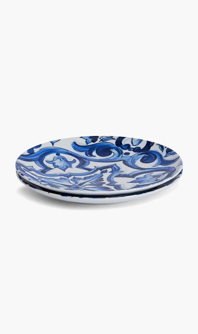 Blu Mediterraneo Stella Dinner Plate Round 26cm Set Of 2