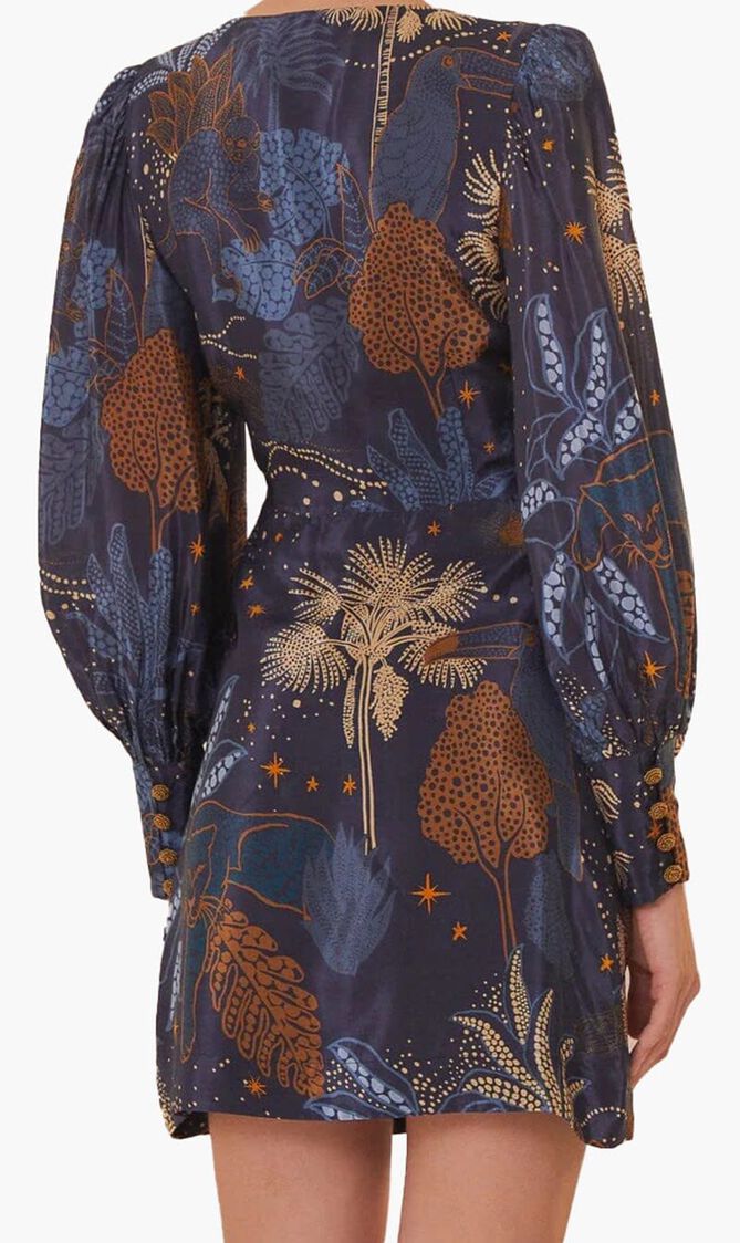 Night Jungle Mini Dress