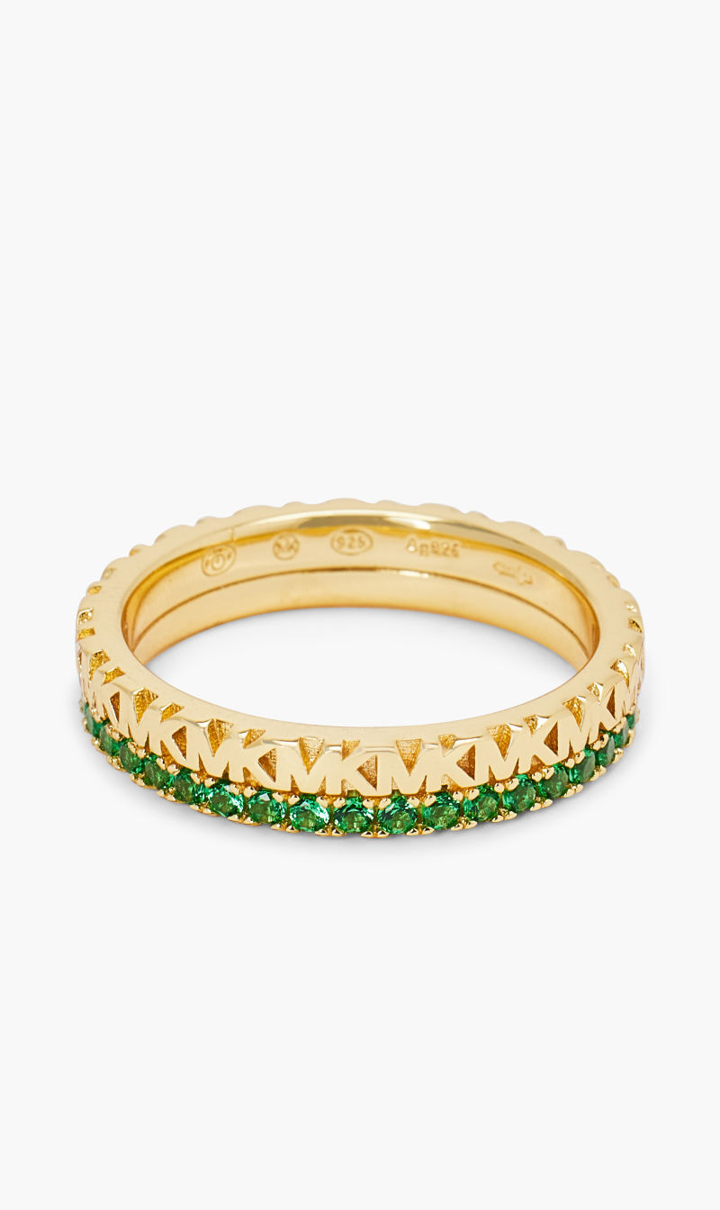 Buy MICHAEL KORS KORS MK RING STERLING SILVER 14K NANOGEM for SAR 138.00 The Deal Outlet