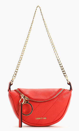 Cerrutis Leather Shoulder Bag