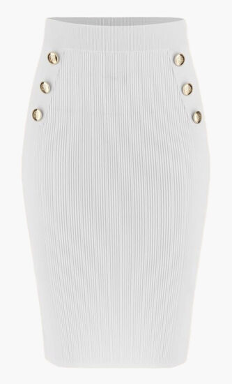 Andromeda Stitched Sweater Skirt