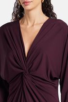 MATHILDE DRESS BORDEAUX