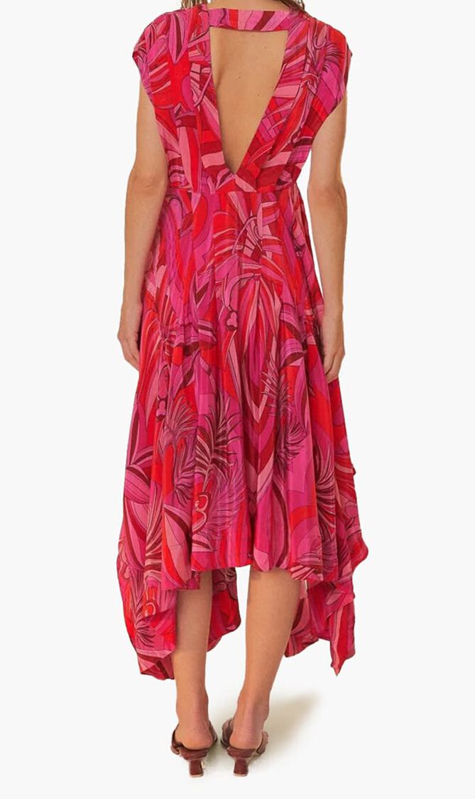 Summer V Neckline Dress