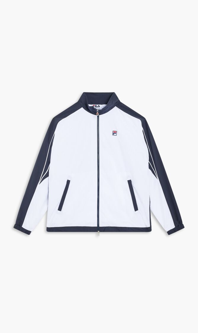 TRACK JACKET WITH F_BOX LOGO ON THE BACK