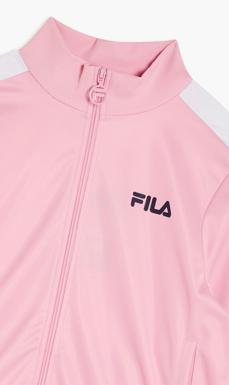 Fila pink tracksuit on sale