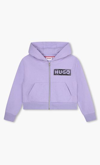 Cotton Zip Up Hoodie