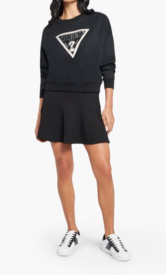 ANNA FLARE MINI SKIRT