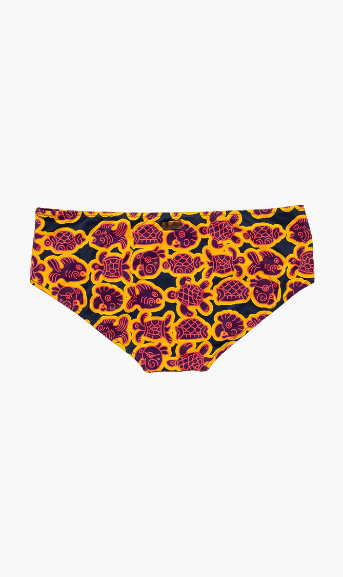 Fristy Printed Bikini Bottom