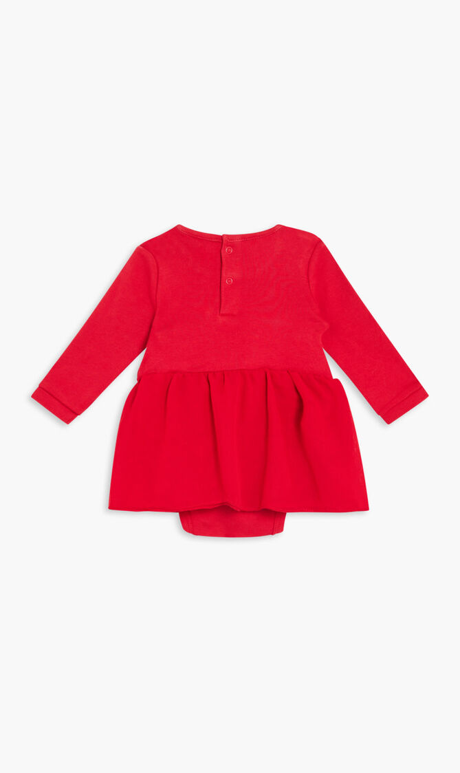 Bodysuit Dress With Organic Interlock