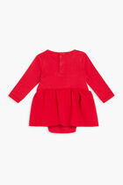 Bodysuit Dress With Organic Interlock