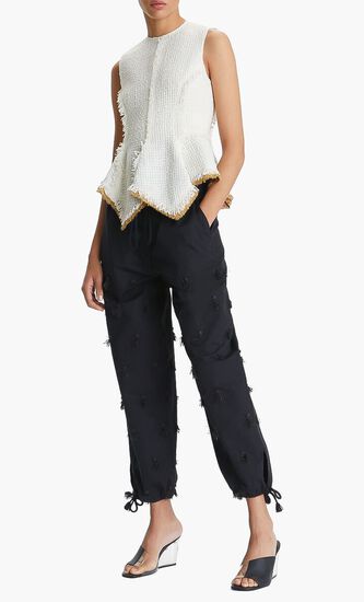 Poplin Drawstring Pants