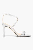 Lena Metallic Leather Sandal