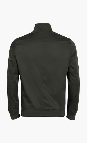 Zipper Bomber Jacket