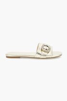 Ramadan Satin Buckle Flat Sandals