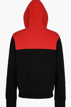Colorblock Logo Zip Up Hoodie
