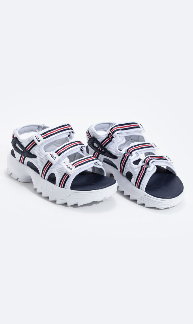 fila disruptor logo sandals