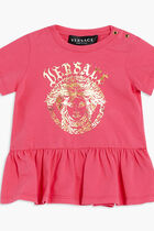 DRESS JERSEY + MEDUSA LOGO PRINT