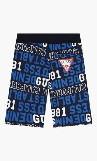 Printed Logo Shorts