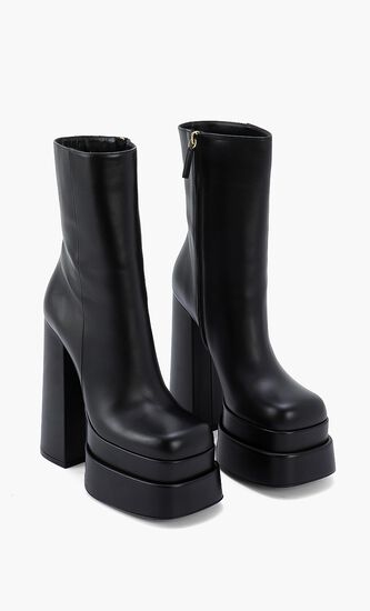 Intrico Leather Ankle Boots