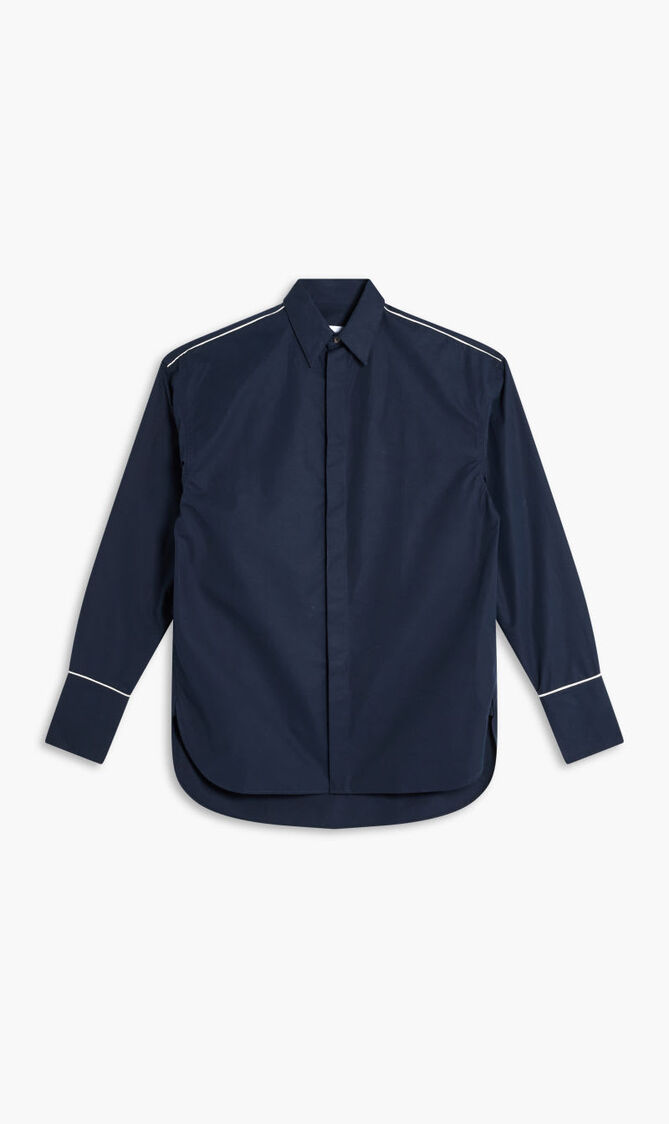 KARL COLLAR POPLIN SHIRT