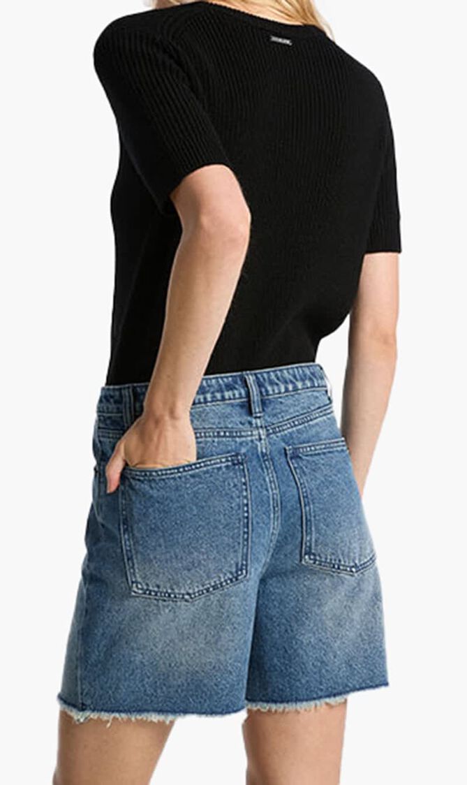 Boyfriend Denim Shorts