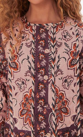 Glam Tapestry Long Sleeve Jacket